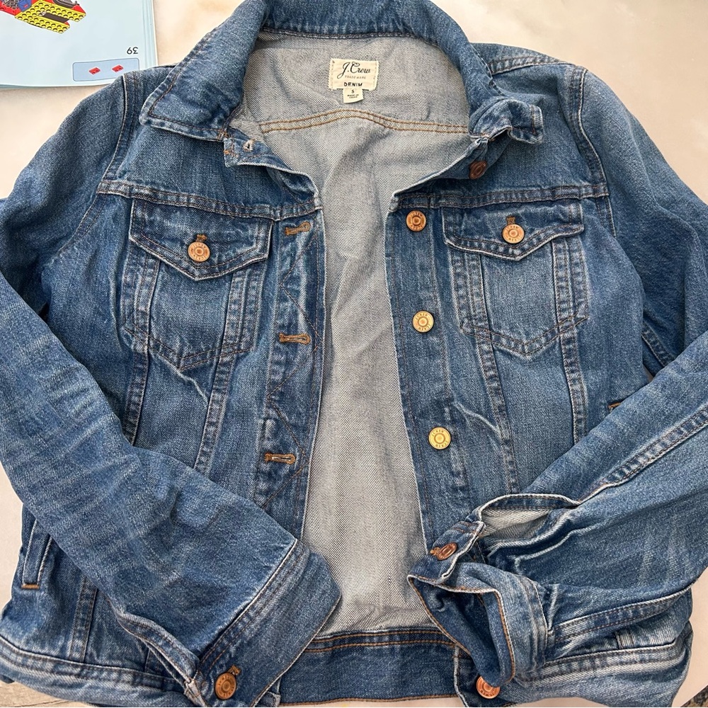 J. Crew Classic Blue Denim Jacket